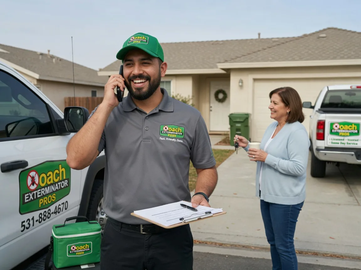 Pest Control Roach Exterminator Adena, OH FAQs